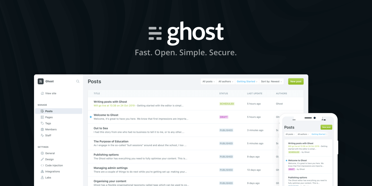 Where to host your Ghost Publication