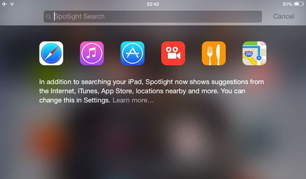 Picture for the post Is iOS 8 Spotlight Search Similar to the Ubuntu Dash?